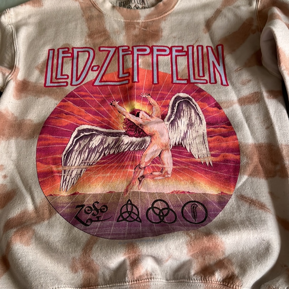 Led-Zeppelin Tye Dye sweatshirt